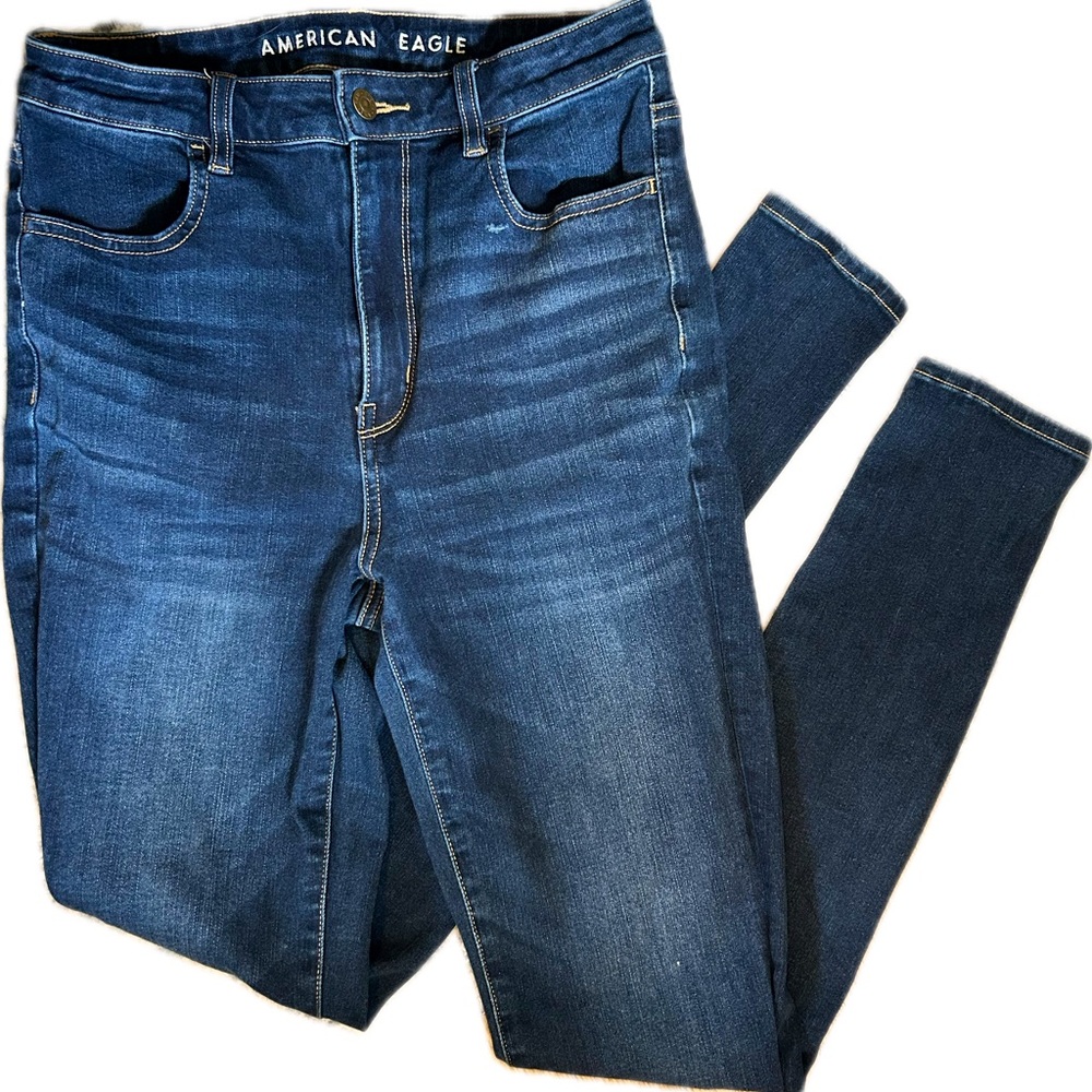 Size 8 Long - American Eagle Outfitters highest rise jegging